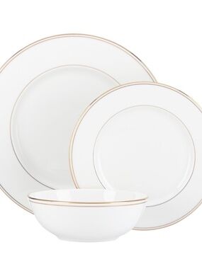 Lenox 853808 Federal Gold 3-Piece Place Setting